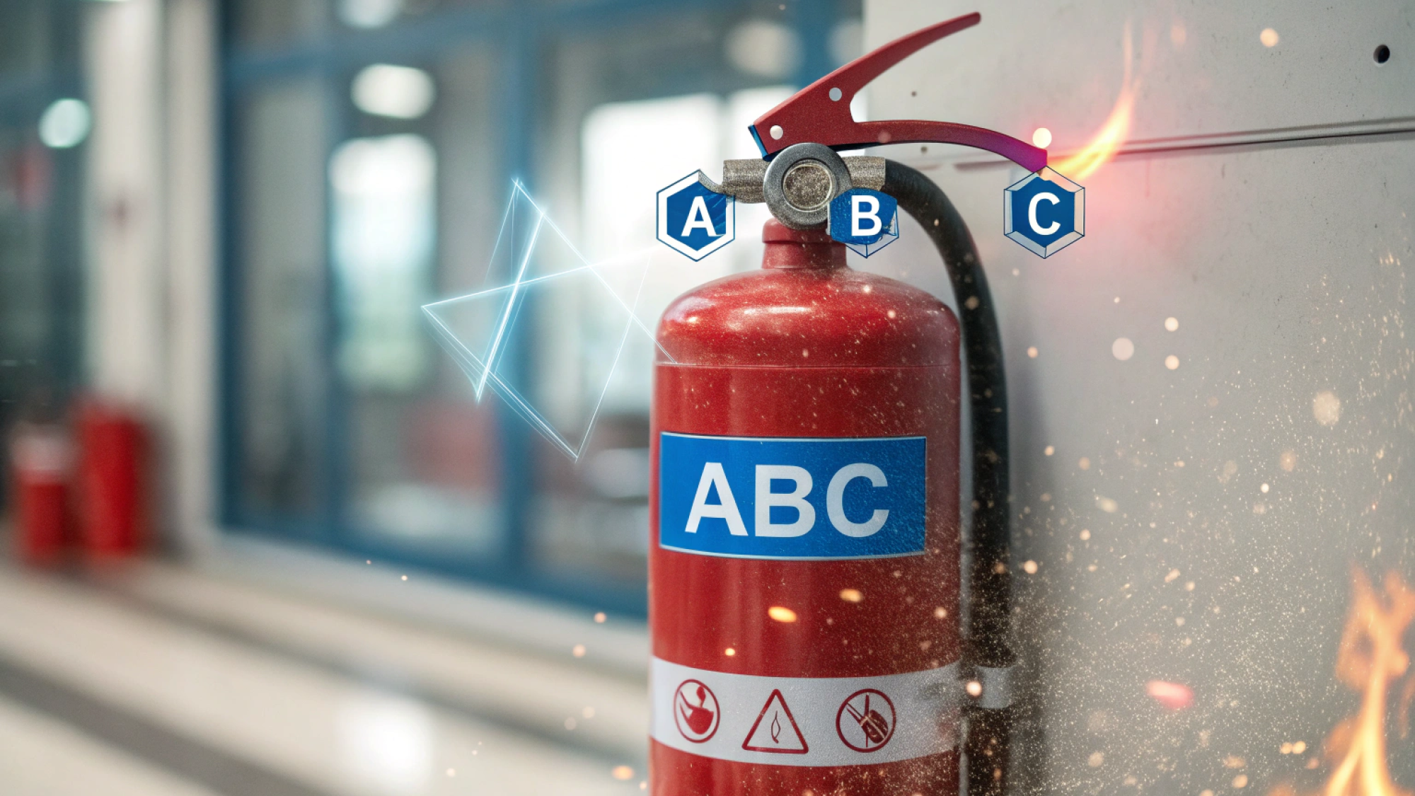 yangın tüpü renk kodları