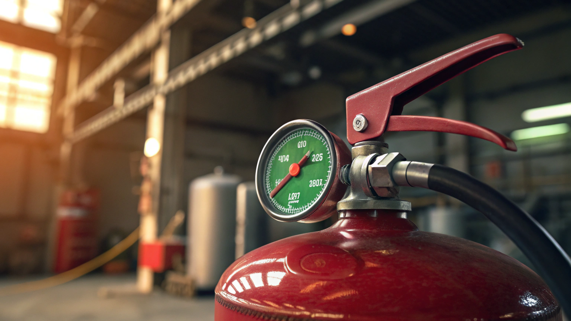 yangın tüpü basınç göstergesi