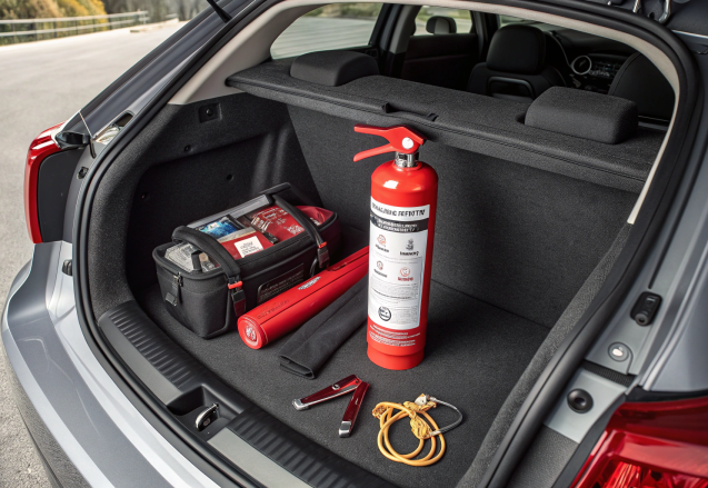 Araç tipi yangın tüpü