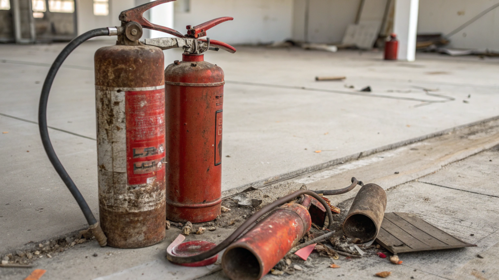 Eski Yangın Tüpleri