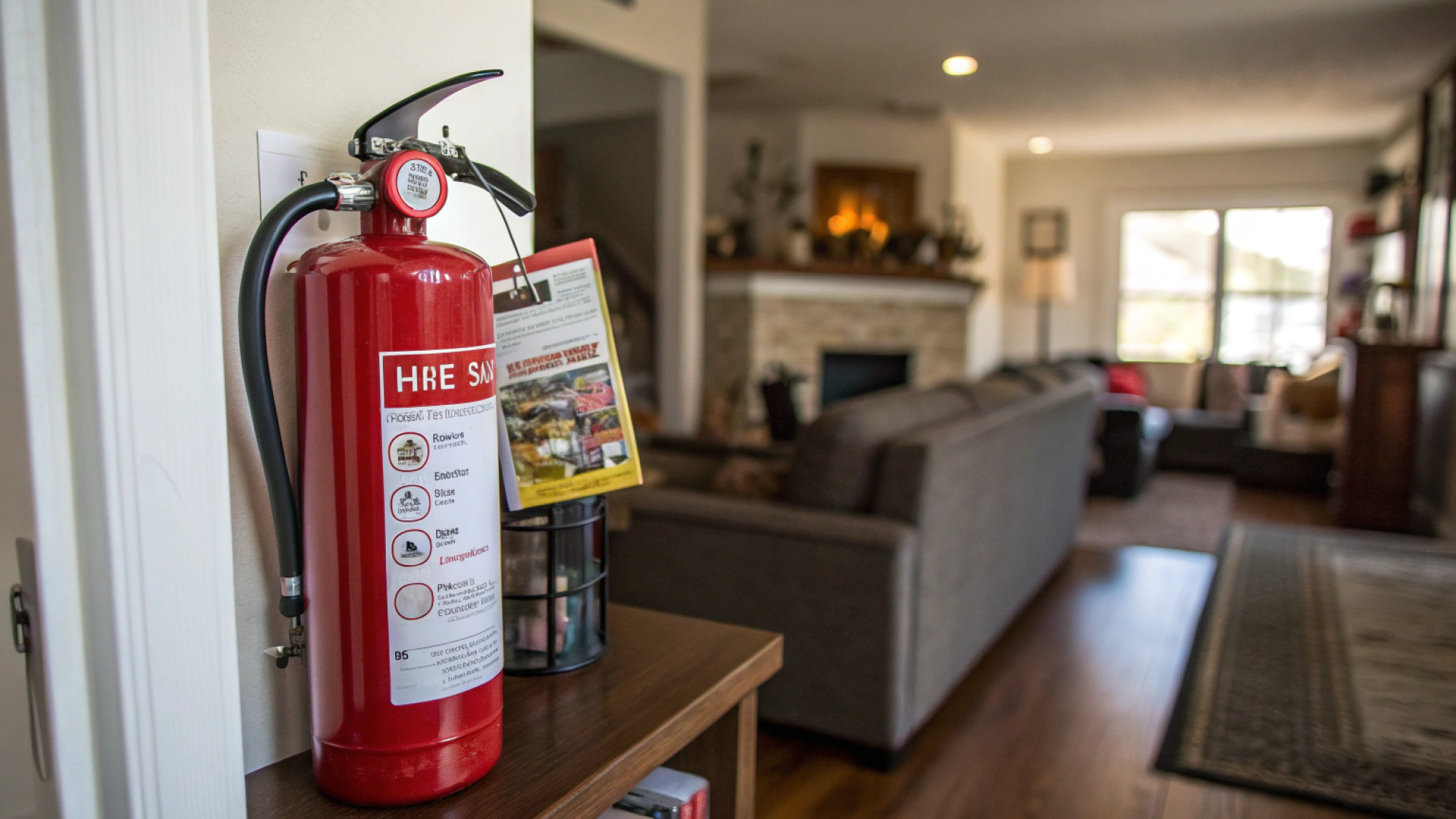 Ev tipi yangın tüpü