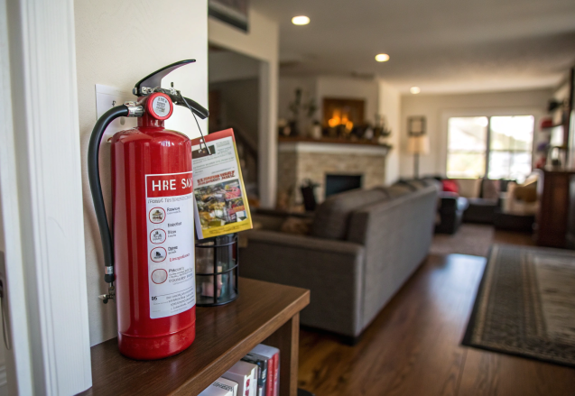 Ev tipi yangın tüpü