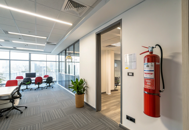 Yangın tüpü konumlandırma kuralları, ofis ve iş yerlerinde yangına hızlı müdahale için yasal ve güvenli yerleşim esaslarını açıklar.