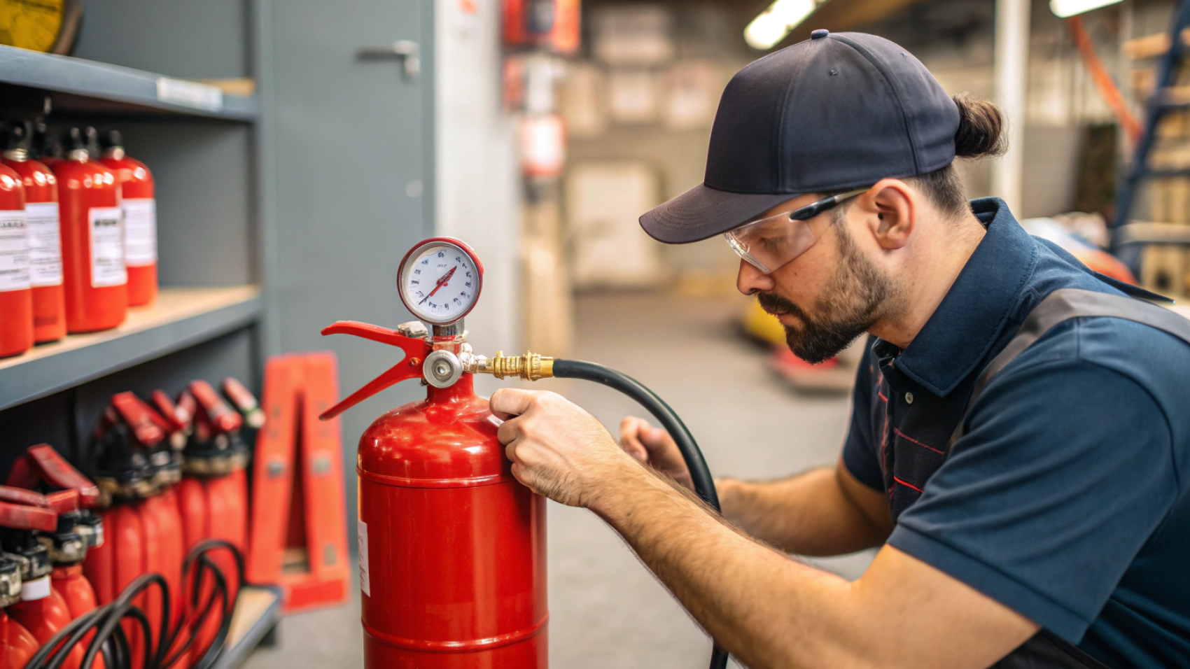 yangın tüpü dolum ve bakım