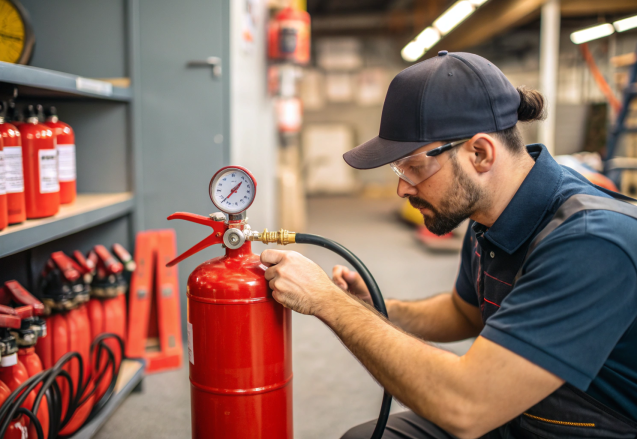 yangın tüpü dolum ve bakım